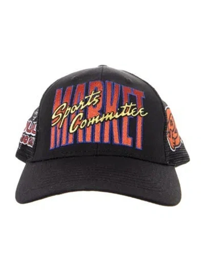 Pre-owned Market Embroidered Baseball Hat In Multi
