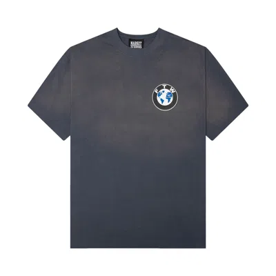 Pre-owned Market F The World T-shirt 'indigo Blue' | Men's Size Xxl
