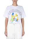 Market X The Simpsons Family-print T-shirt In White