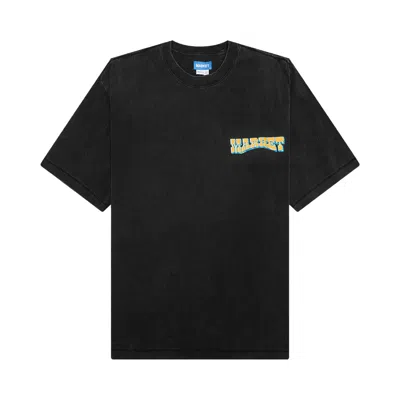 Pre-owned Market Farmers T-shirt 'washed Black' | Men's Size Xl