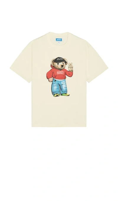 Market Fit Check Bear T-shirt In Cream