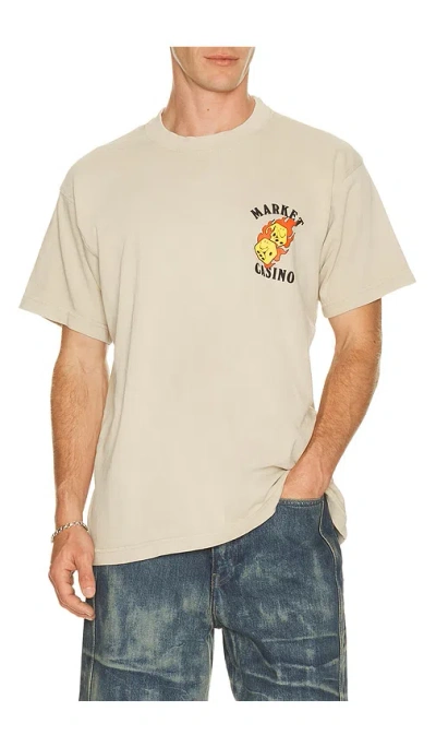 Market Flaming Dice T-shirt In Multi