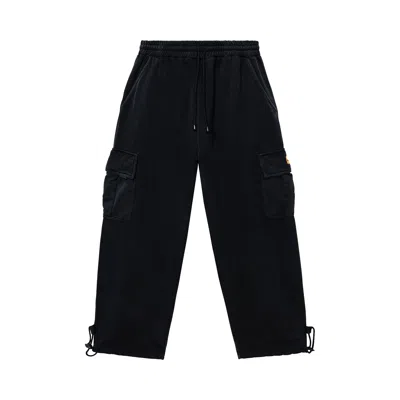 Pre-owned Market Fuji Cargo Sweatpants 'midnight' | Black | Men's Size Xl
