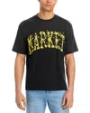 Market Galaxy Arc Cotton Graphic T-shirt In Black