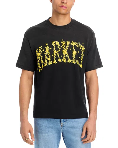 MARKET GALAXY GRAPHIC LOGO TEE