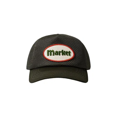 Pre-owned Market Garage Trucker Hat 'sphagnum' | Green | Men's Size Onesize