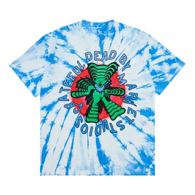 Pre-owned Market Goat Exclusive  X Grateful Dead Infinity Bear Tee In Blue