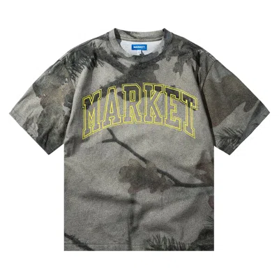 Pre-owned Market Golden Arc T-shirt 'camo' | Green | Men's Size M