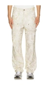 Market Handyman Carpenter Pants In White
