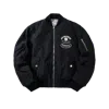 Market Handyman Reversible Bomber Jacket In Black
