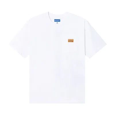 Pre-owned Market Hardware Pocket T-shirt 'white' | Men's Size L