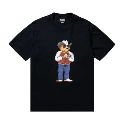 Pre-owned Market Hee-haw Bear T-shirt 'black' | Men's Size Xl