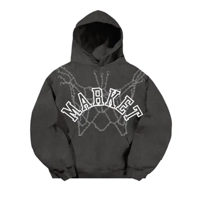 Pre-owned Market In The Net Hoodie 'black' | Men's Size Xxl