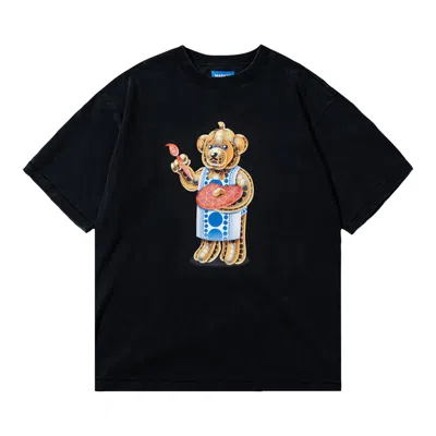 Pre-owned Market Infinity Bear T-shirt 'washed Black' | Men's Size M