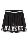 Market Internation Mesh Game Shorts