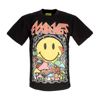 Market Iron  Tee X Smiley Black Men's T-shirt