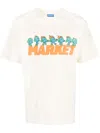 Market Keep Going Cotton T-shirt In Neutrals