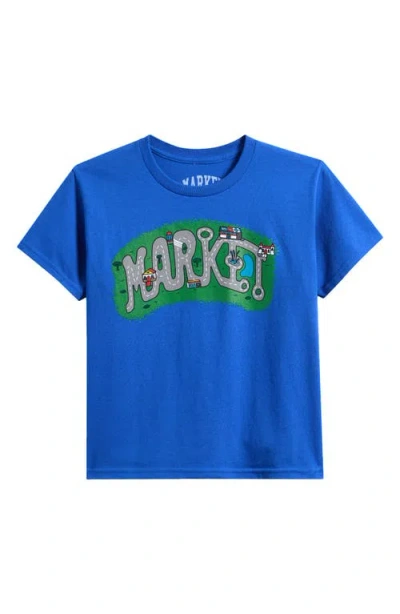 Market Kids' City Streets Graphic T-shirt In Blue