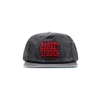 Pre-owned Market Locally Respected 5-panel Hat 'black' | Men's Size Onesize