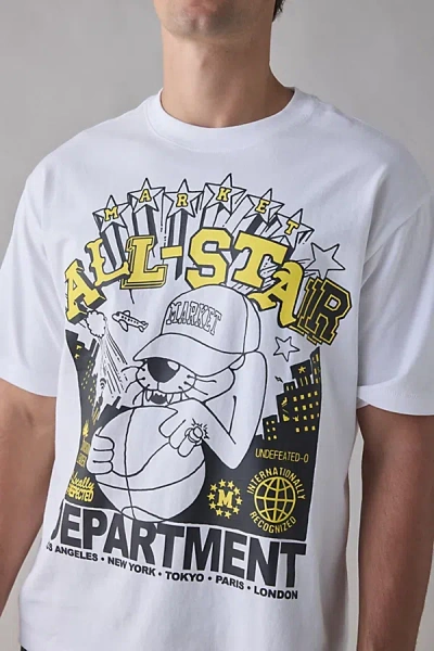 Market Locally Respected Graphic Tee In White, Men's At Urban Outfitters