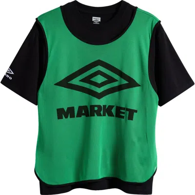 Market X Umbro Scrimmage Jersey T-shirt In Green