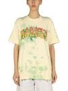 Market Logo Print T-shirt In Multicolour