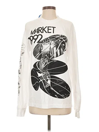 Pre-owned Market Long Sleeve T-shirt In Ivory