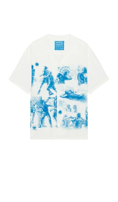 Market Malice Palace Camp Shirt In 白色