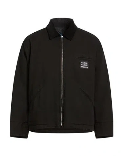 Market Man Jacket Black Size M Cotton