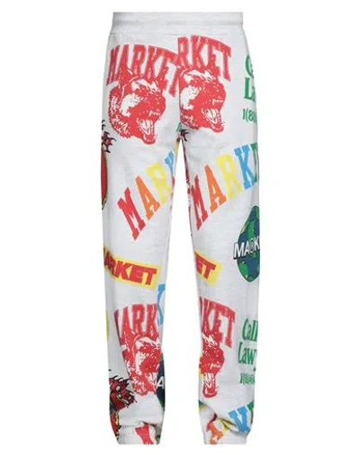 Market Man Pants Light Grey Size S Cotton