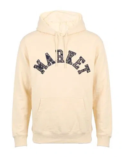 Market Man Sweatshirt Cream Size M Cotton