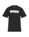 Market T-shirts In Black