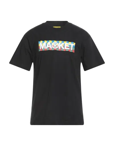 Market T-shirts In Black