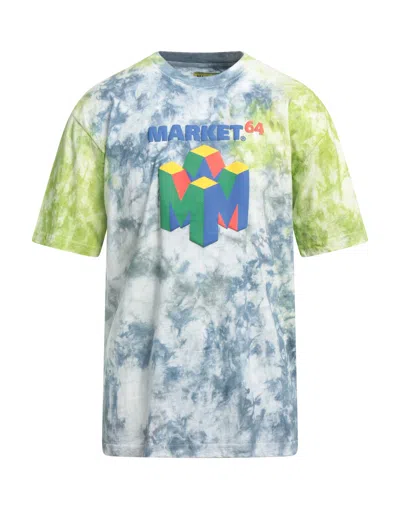 Market T-shirts In Green