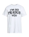 Market Man T-shirt White Size Xl Cotton In White