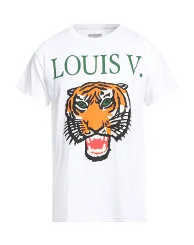 Market Man T-shirt White Size Xxl Cotton
