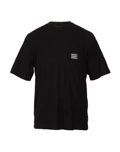 Market Man T-shirt Black Size Xl Cotton