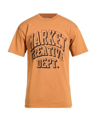 Market Man T-shirt Rust Size S Cotton In Multi