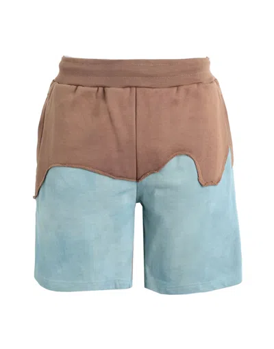 Market Deep End Sweatshorts Man Shorts & Bermuda Shorts Brown Size S Cotton