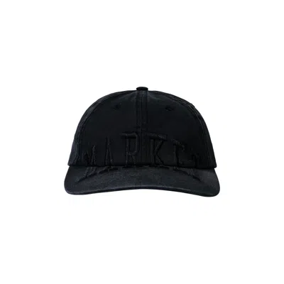 Pre-owned Market Vintage Arc 6-panel Hat 'pirate Black' | Men's Size Onesize