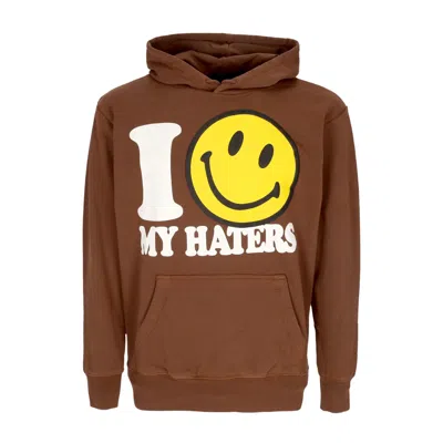 Market Men's Lightweight Hooded Sweatshirt Smiley Hater Hoodie Acorn