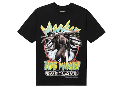 Pre-owned Market Men's  Bob Marley One Love T-shirt In Black