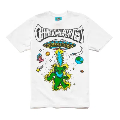 Pre-owned Market Men's  Grateful Dead Space Bears T-shirt In White