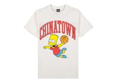 Pre-owned Market Men's  X The Simpsons Air Bart Arc T-shirt In White