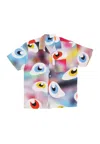 Market Men's Short Sleeve Shirt Near Sighted Button Up Shirt Multi In Multi