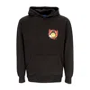 Market Men's Smiley Inner Peace Pullover Hoodie In Washed Black