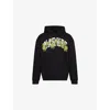 Market Ns Black  X London Flower  Daisy Graphic-print Cotton-jersey Hoody