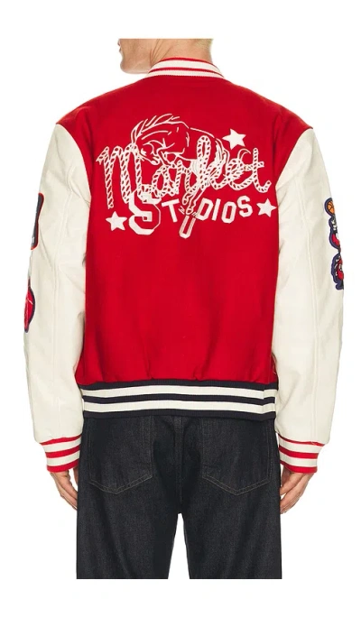 Market Old West Varsity Jacket In Multi