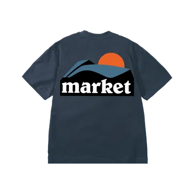 Market On The Horizon Tee Shirt In Multi