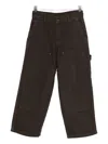Market Panelled Trousers In Brown